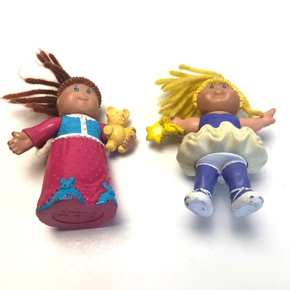 90s Vintage Cabbage Patch Kids Figures McDonalds Toys 1992 Bundle of 2 - Picture 2 of 5